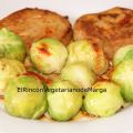 Hamburguesas de soja y pimiento con coles de[...]