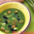 SOPA DE ESPÁRRAGOS VERDES