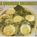 Potaje de Espinacas y Espárragos