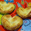 Palmeritas de hojaldre