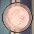 batido de fresas