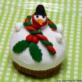 Cupcakes navideños.
