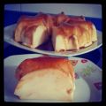 Pastel de sobaos y quesitos
