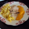 Lomo con salsa de pimientos