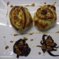 HOJALDRES DE QUESO BRIE Y NUECES