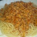 ESPAGUETIS A LA BOLOÑESA
