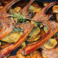 Chuletas de Cordero torradas al horno