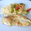 Trigo Con verduras y pechuga de pollo
