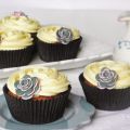 Cupcakes de frambuesa con ganache de chocolate[...]