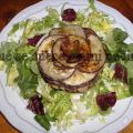 TIMBAL DE CONEJO Y BERENJENA CON ENSALADA