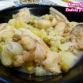 Patatas guisadas con sapo