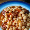 Guiso de garbanzos con chorizo