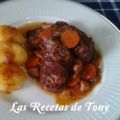 CARRILLERAS DE CERDO A LA JARDINERA