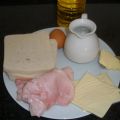 Emparedados de jamón y queso