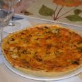 Quiché de verduras y bacon