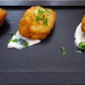 Rape empanado con Salsa Tártara