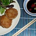 Hamburguesas de pescado con toque asiático