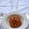 Spaghettis boloñesa sin spaghettis