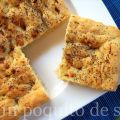 [whole kitchen] focaccia de espelta al limón
