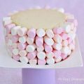 Marshmallow Angel Food Cake