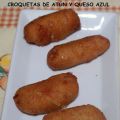 CROQUETAS DE ATÚN Y QUESO AZUL