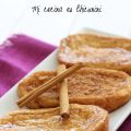 Torrijas al vapor