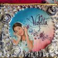 Tarta de cumpleaños de Violeta
