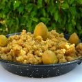 Migas con pimiento en thermomix