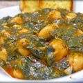 Espinacas con garbanzos