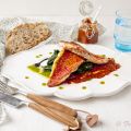 RECETA: Salmonetes a la plancha sobre espinacas[...]
