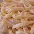 Fetuccini a la carbonara