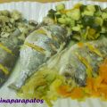 DORADA CON SALSA BERCY Y VERDURAS AL VAPOR -[...]