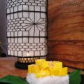 Arroz con leche  tailandés o Khao Neow Ma-Muang