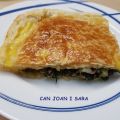 HOJALDRE DE CARNE Y ESPINACAS