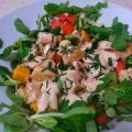ENSALADA DE POLLO CON MANGO Y PALMITO