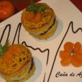Bizcocho relleno de crema de mandarina y[...]