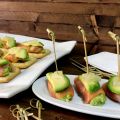 PINCHO DE AGUACATE Y SALMÓN