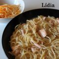 ESPAGUETIS CON SALMÓN