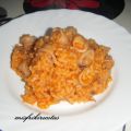 Arroz con chipirones