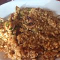 ARROZ CON CALAMARES, COSTILLAS Y SALSICHAS