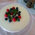 Tarta de Mascarpone con arándanos y frambuesas