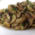 CHAMPIÑONES SALTEADOS, receta fácil
