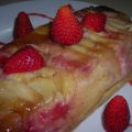 Pastel de fresas y paragüayos al microondas.[...]