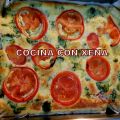 Quiche de Brócoli con bacon y atún