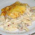 Macarrones con bechamel...