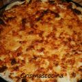 Macarrones gratinados con bechamel