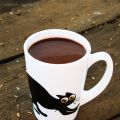 Chocolate a la taza {sin azúcar}