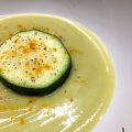 Crema de coliflor y brócoli con calabacín,[...]