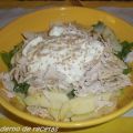 Ensalada de pollo.