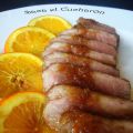 PECHUGA DE PATO A LA NARANJA